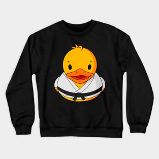 Martial Arts Rubber Duck Crewneck Sweatshirt